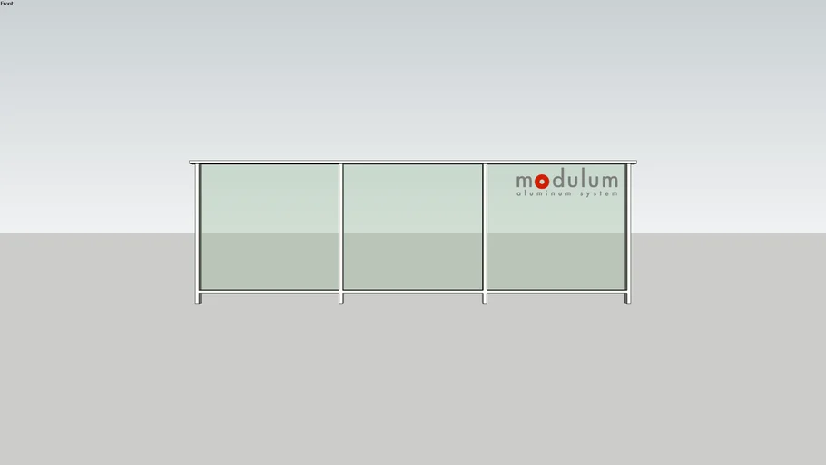 Glass Balustrade | Prime modle| modulum