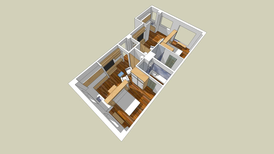 Apartamentos 3d Warehouse