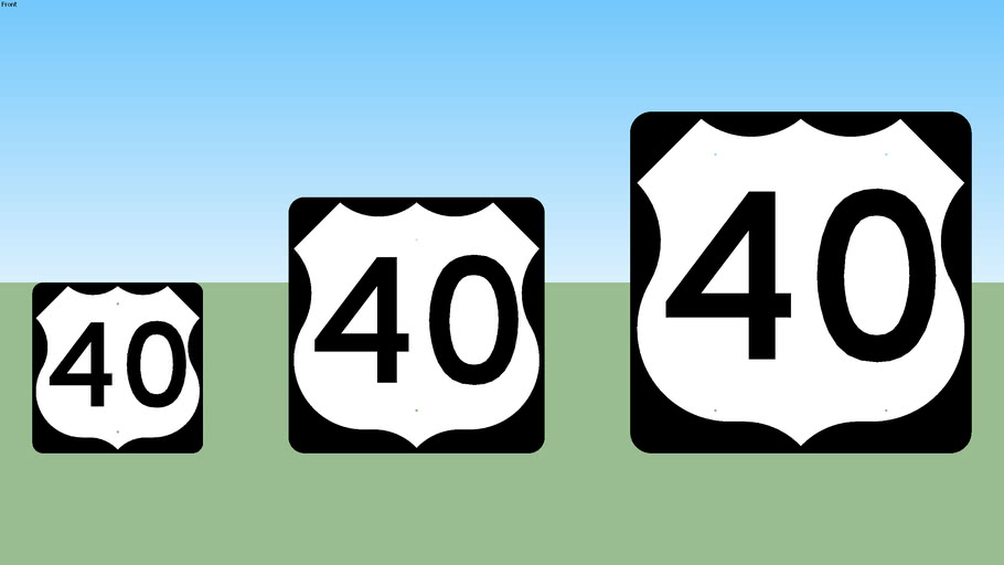 u-s-40-sign-3d-warehouse