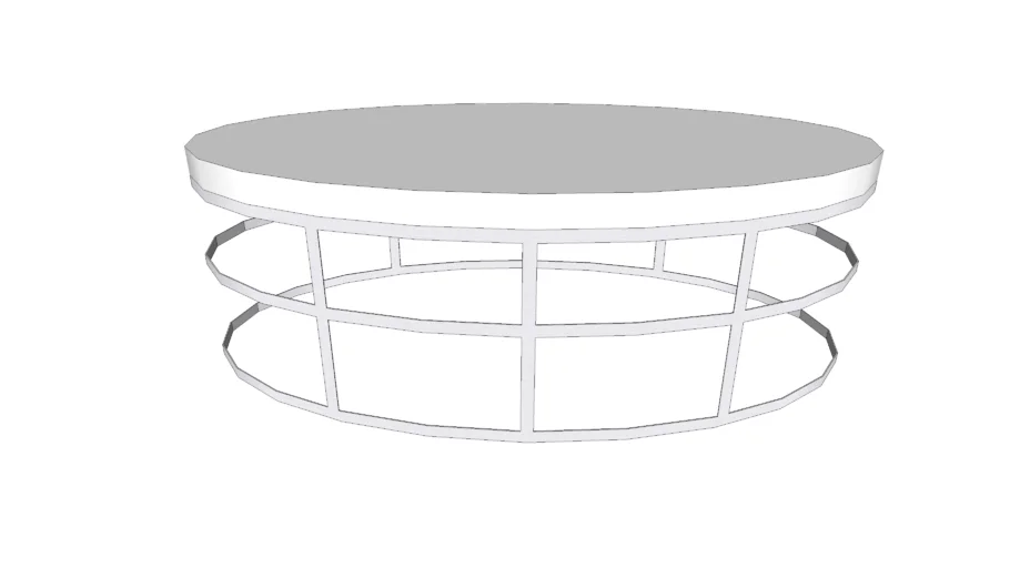 Oval Coffee Table