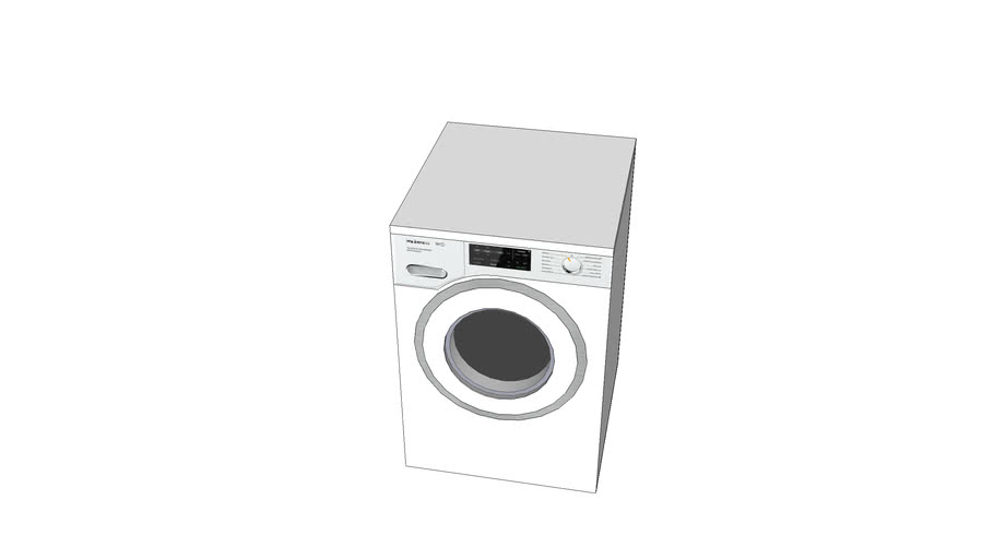 Miele Compact Washer WWH 860 3D Warehouse