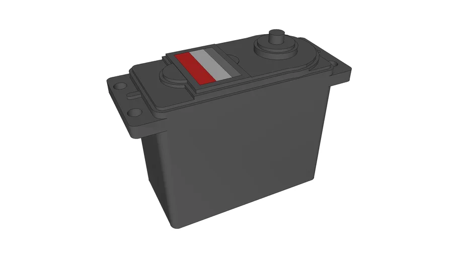 Tetrix Quarter-Scale HS-755HB Servo Motor | 3D Warehouse