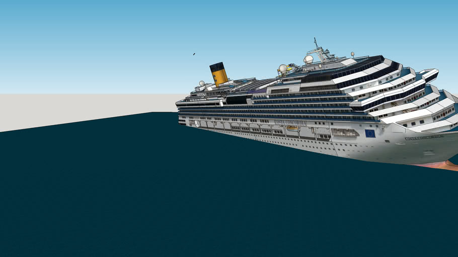 Costa Concordia Disaster 3d Warehouse 3813