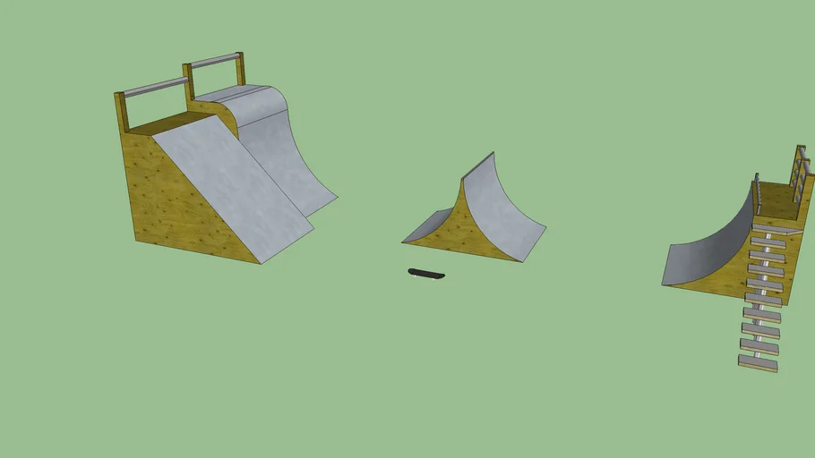 Skatepark Ramps | 3D Warehouse