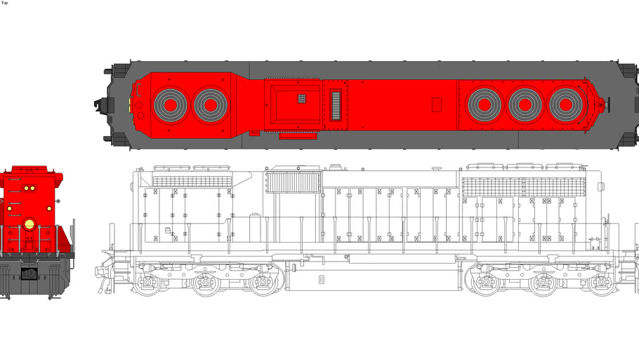 Locomotive Engine | 3D Warehouse