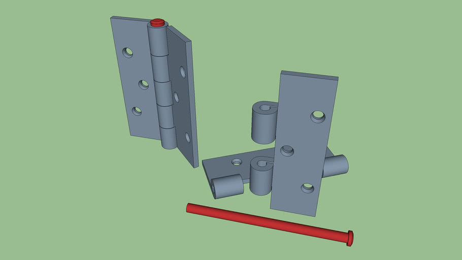 Hinge 3D Warehouse