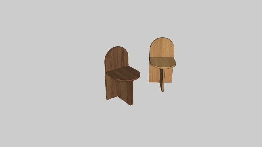 Wood Tombstone Chair - Fort Standard