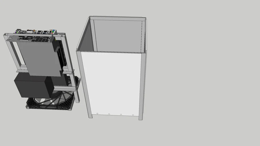 Mini Itx Diy Case And Structure | 3D Warehouse