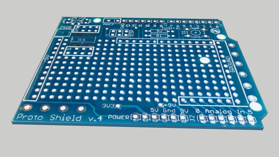 Arduino proto shield | 3D Warehouse
