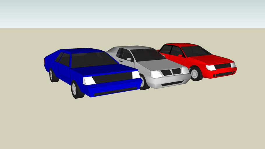 Modified Google Cars (set 1)