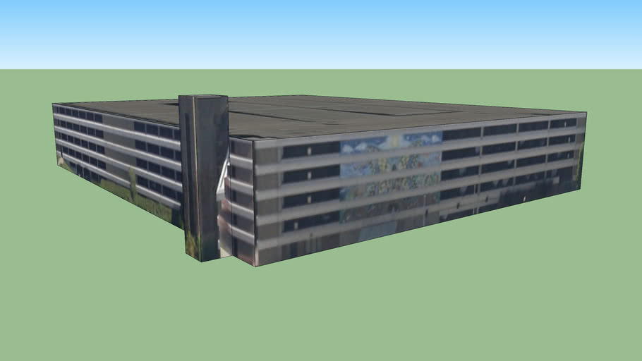 Parking Garage K Street 3D Warehouse