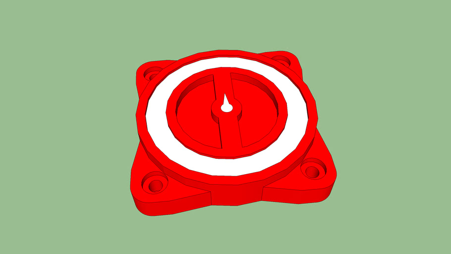 Blue Sea Systems 350 Amp ESeries Battery Switch 3D Warehouse