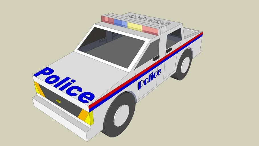 Chevy off road police cruiser | 3D Warehouse