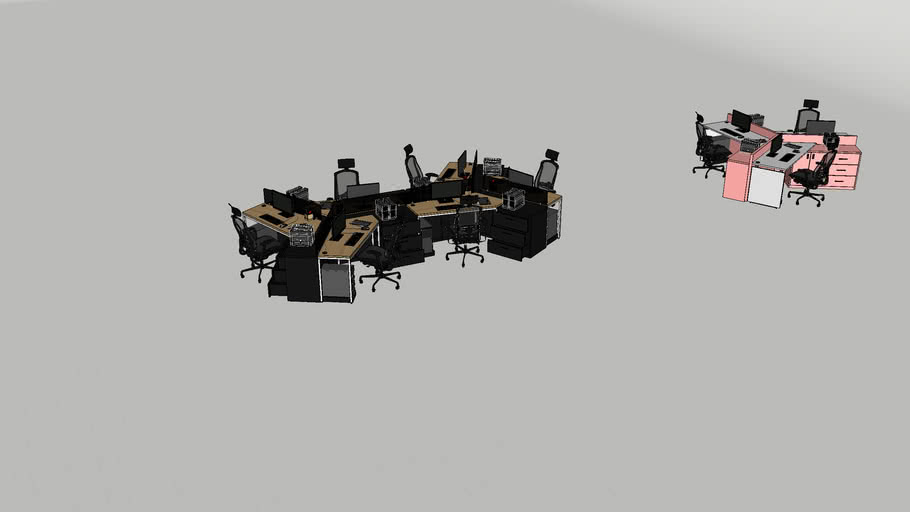 office table advocate 3D Warehouse