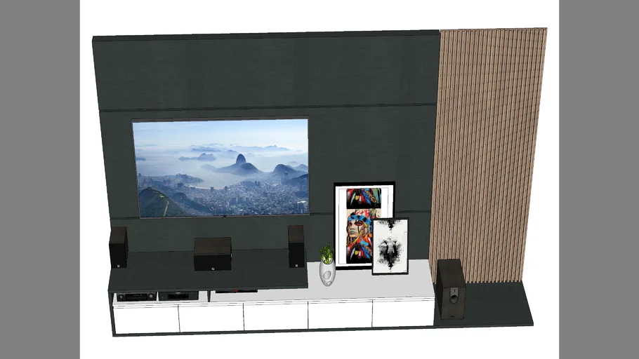 TV UNIT | 3D Warehouse