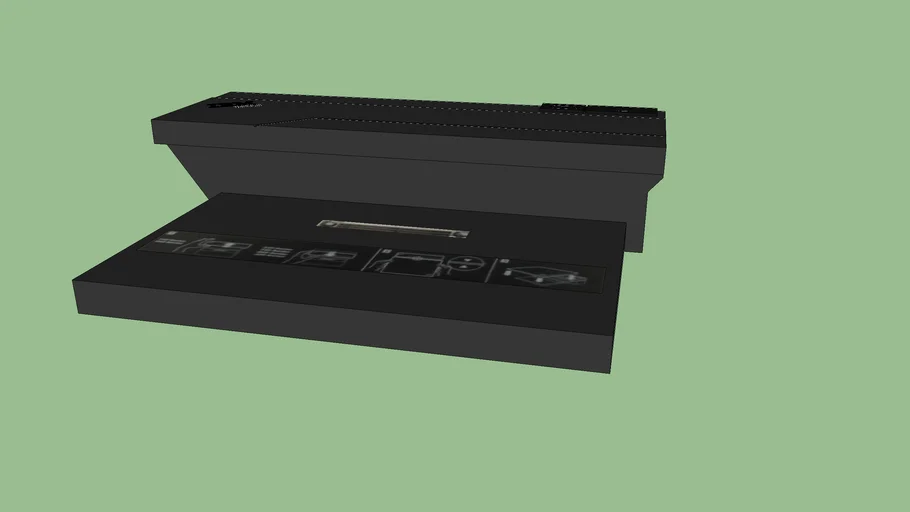 IBM 2877 ThinkPad (Port Replicator II) docking station 3D Warehouse