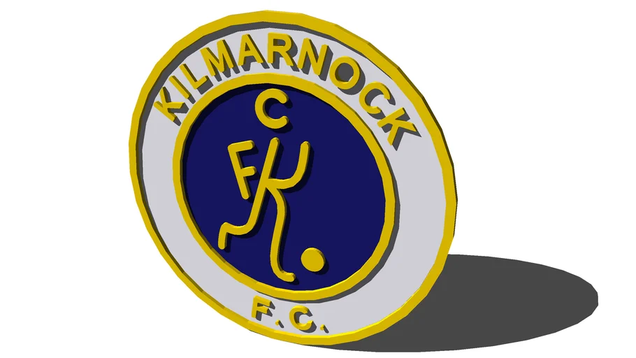 Kilmarnock Football Club Logo (60's) 3D Warehouse