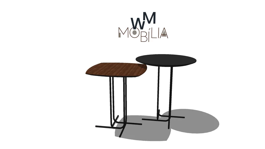 Mesa lateral Piave - WM Mobília