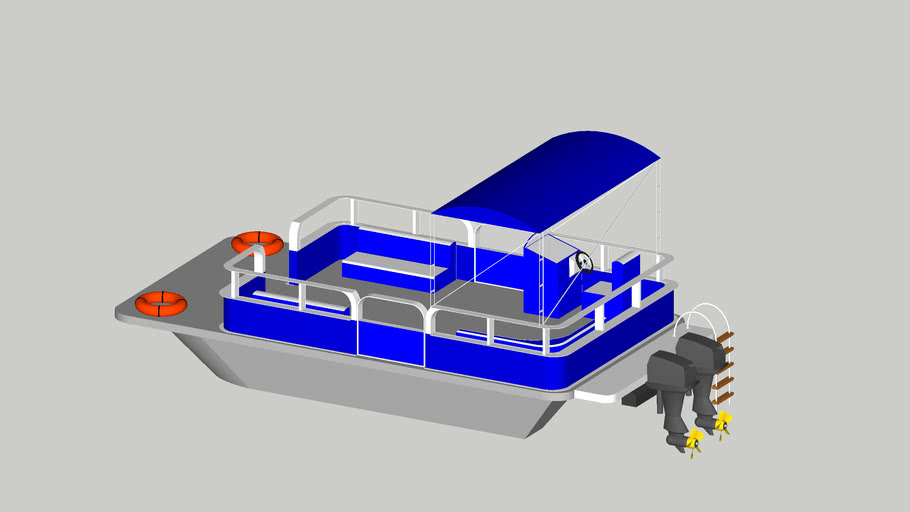 Pontoon Boat 3D Warehouse