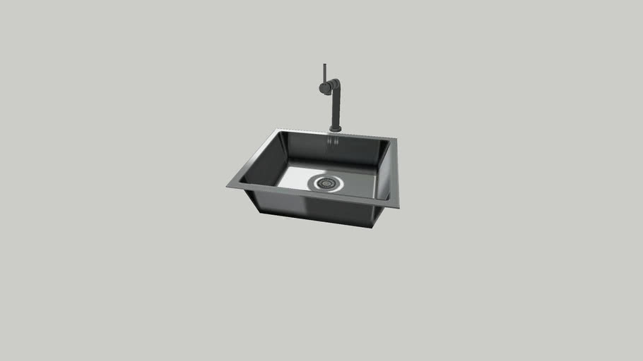 Kitchen sink and tap 3D Warehouse