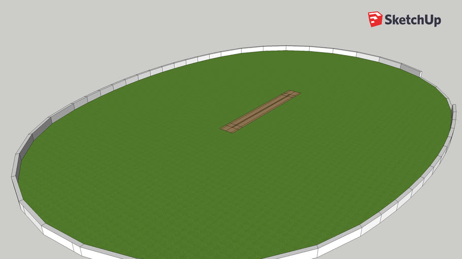 Cricket Field 3D Warehouse