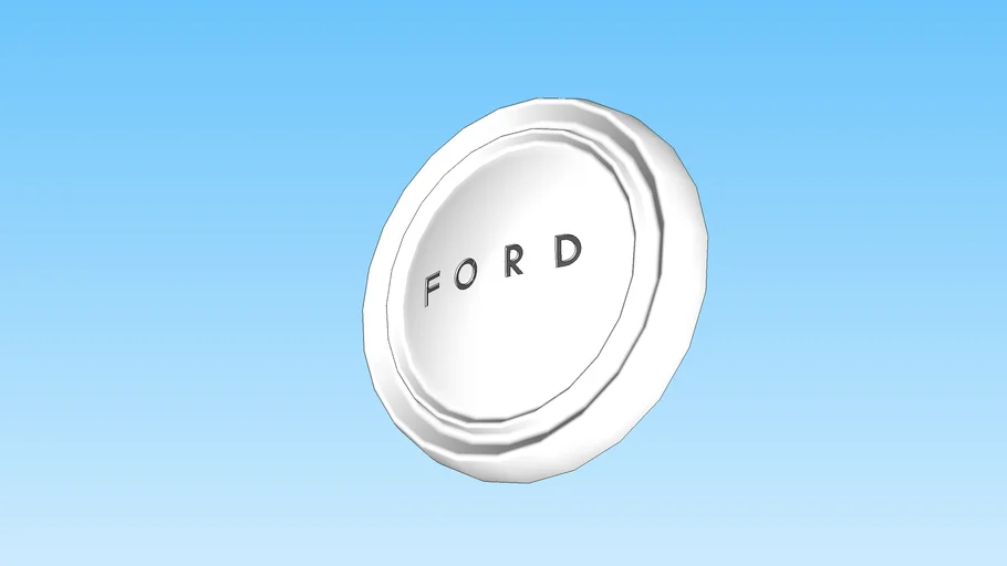 Ford Hubcap 1 3D Warehouse