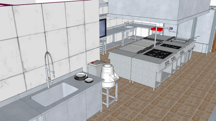 Cocina Industrial para restaurante