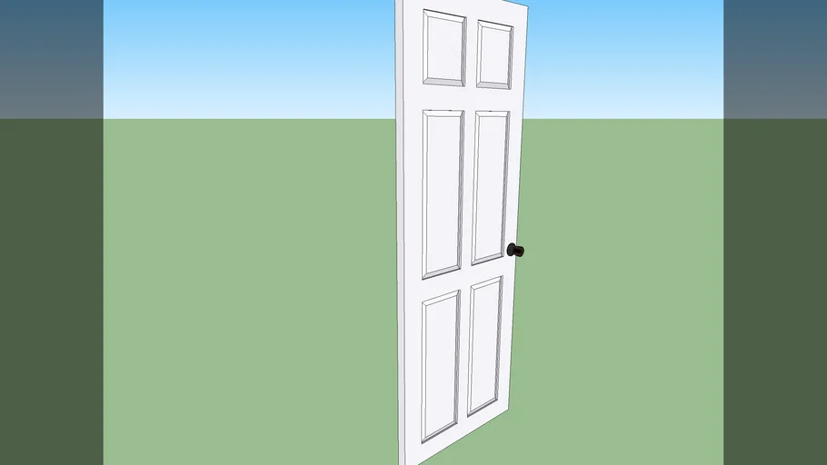 simple-american-door-3d-warehouse