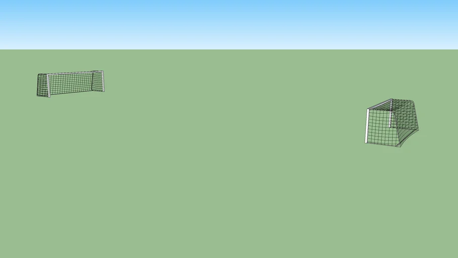 Soccer goals 3D Warehouse