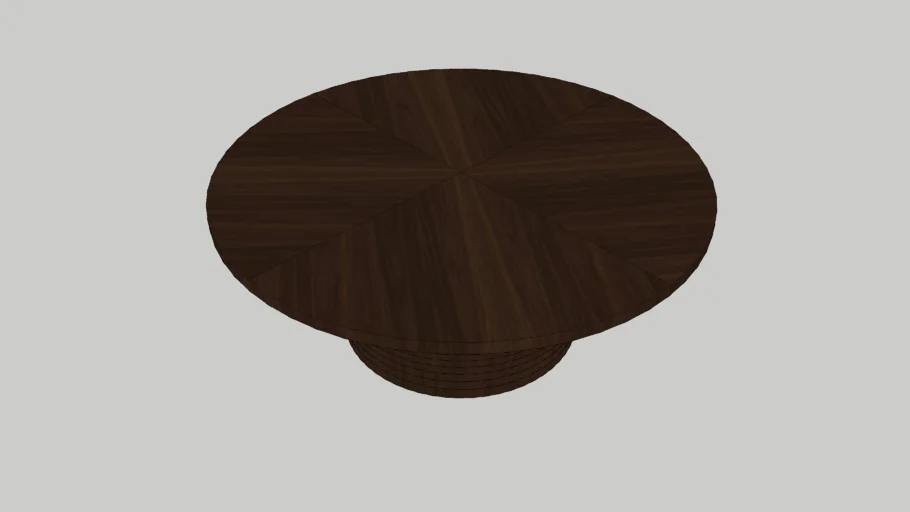 round dining table | 3D Warehouse