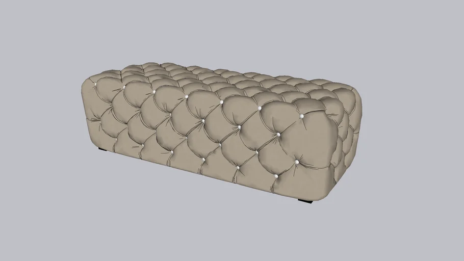 Sketchup Components 3d Warehouse Tufted Bench vrogue.co