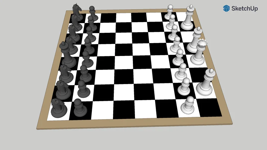 Charge of the Light Brigade Chess | 3D Warehouse