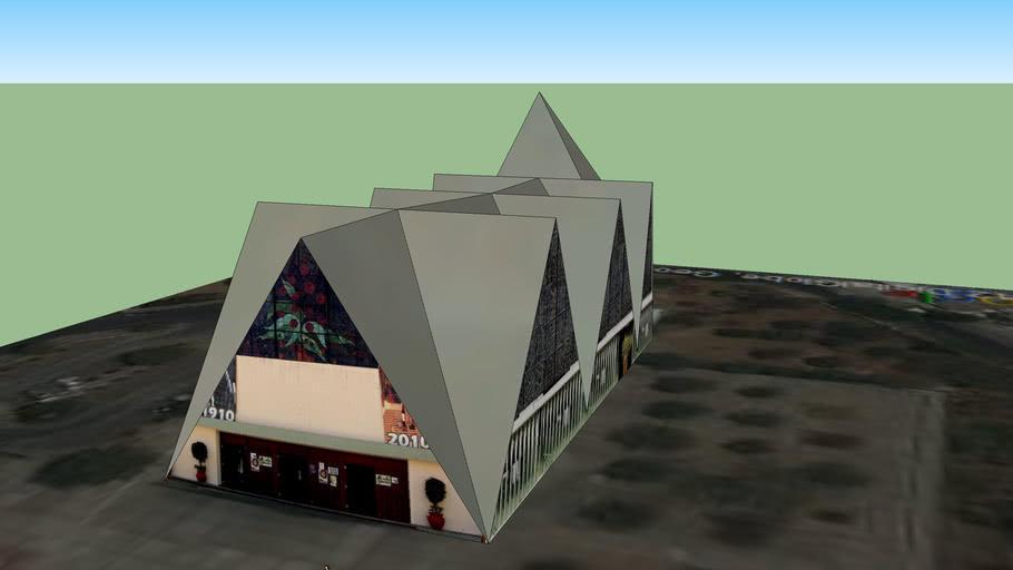 Iglesia La Lomita (Virgen de Guadalupe) Culiacan 3D Warehouse