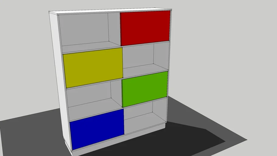 Kids Cupboard 3D Warehouse