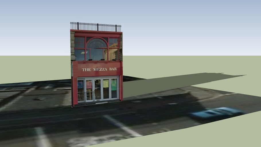 The Mezza Bar, Queen Street, Bristol. 3D Warehouse