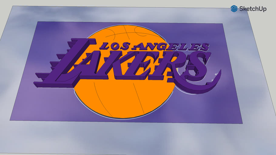 ESCUDO DE LOS ANGELES LAKERS | 3D Warehouse