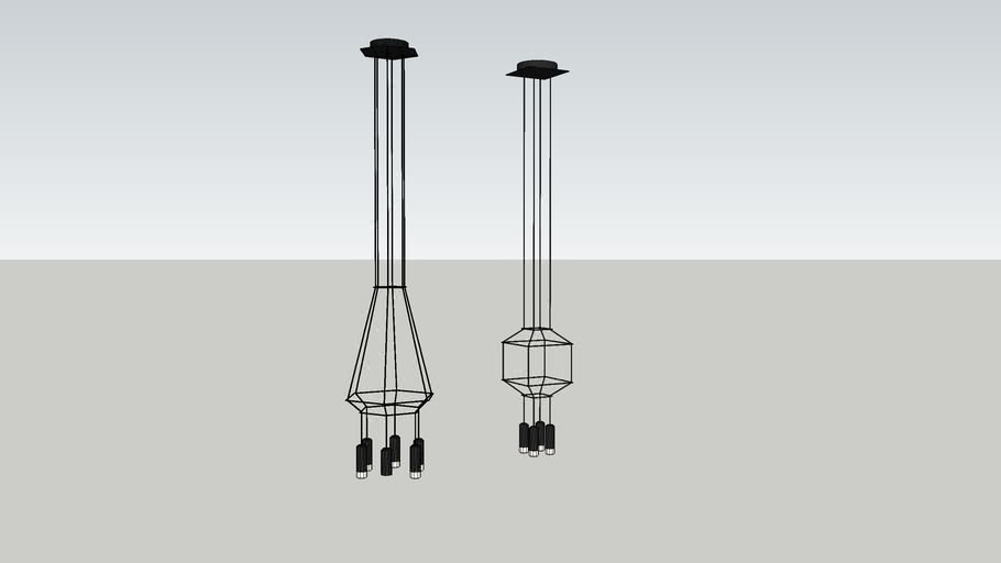 VIBIA Wireflow | 3D Warehouse