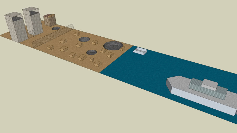 Omaha Beach Dog 1 3D Warehouse