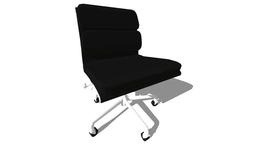 Cadeira Eames Soft Pad_Management_Sem Braços