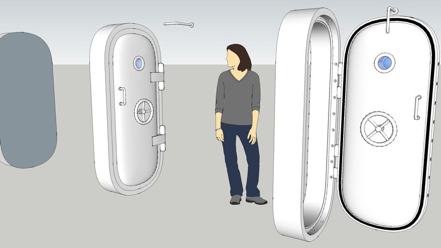 Watertight bulkhead doors 3D Warehouse