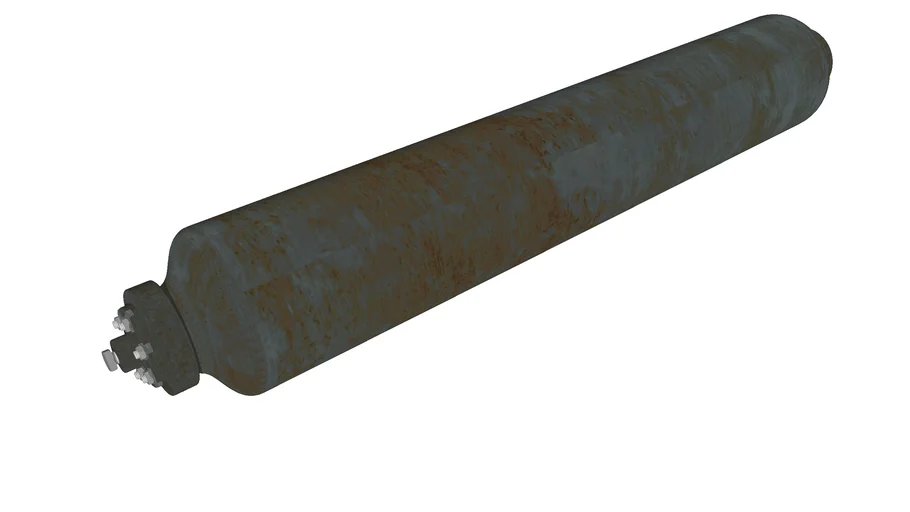 High Pressure Air Bottle Type VIIC UBoat 3D Warehouse