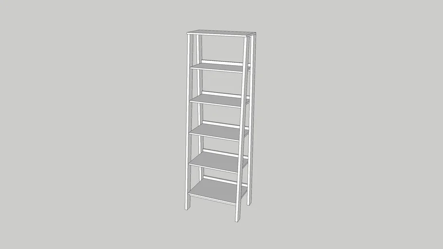 ladder Shelf 3D Warehouse