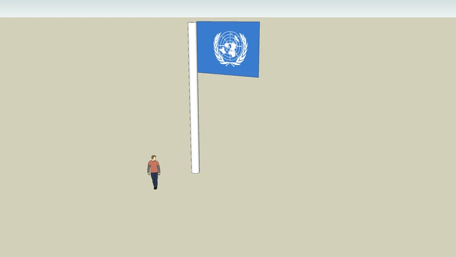 Un flag 3D Warehouse