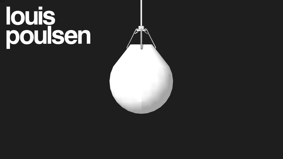 Louis Poulsen Pendant Moser 205 - 3D Warehouse