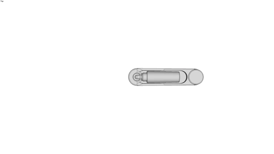 Crank Handles with cylindrical foldaway grip 3D Warehouse