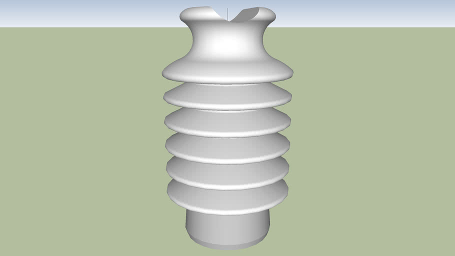 Insulator Post Ceramic | 3D Warehouse