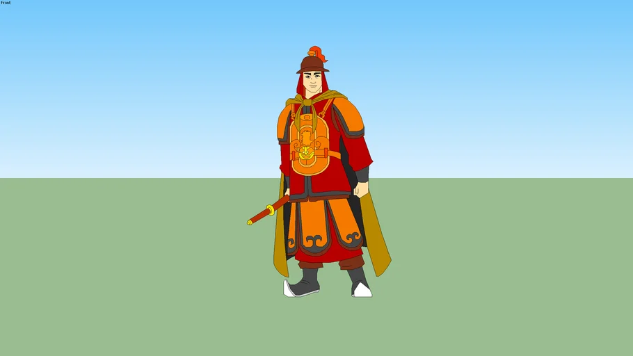 2d Vietnamese Warrior - Lê Dynasty