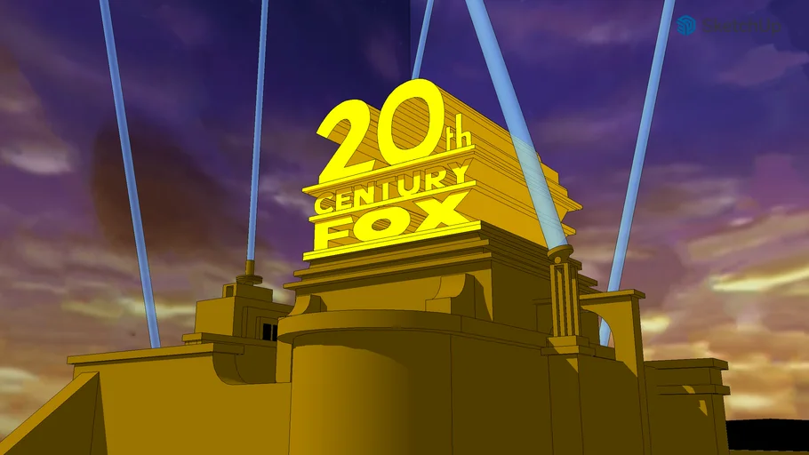20th Century Fox Logo 1994 2015 Remake - - 3D Warehouse