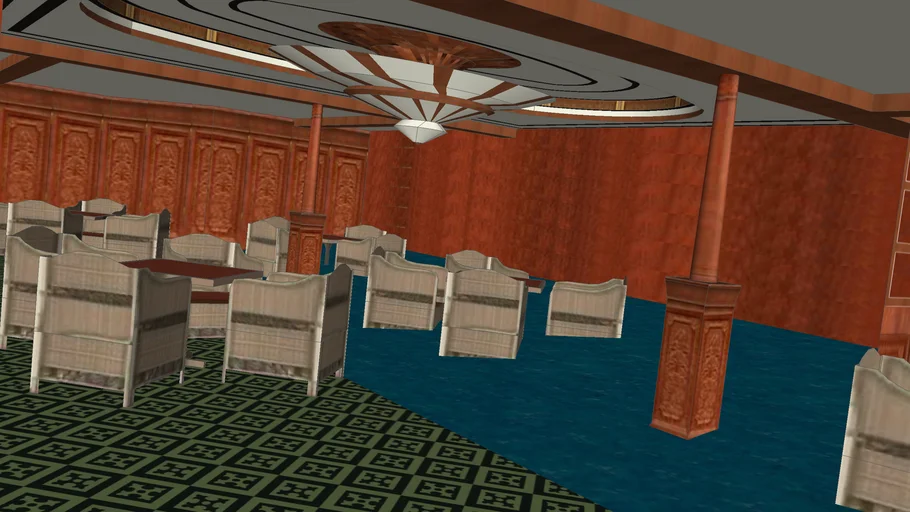 Titanic Interior Admidships Flooding
