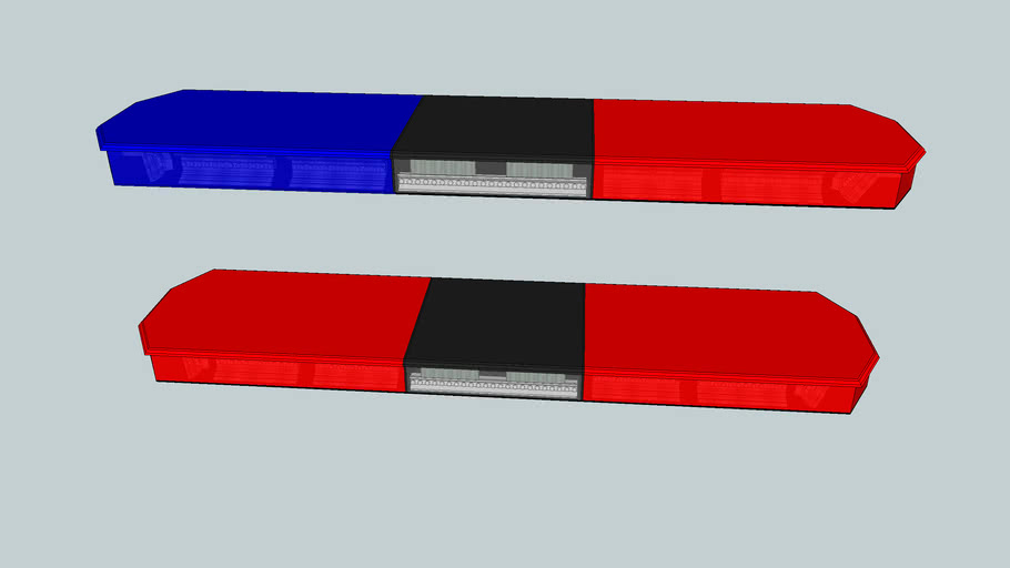 Code 3 RX2700 lightbar 3D Warehouse